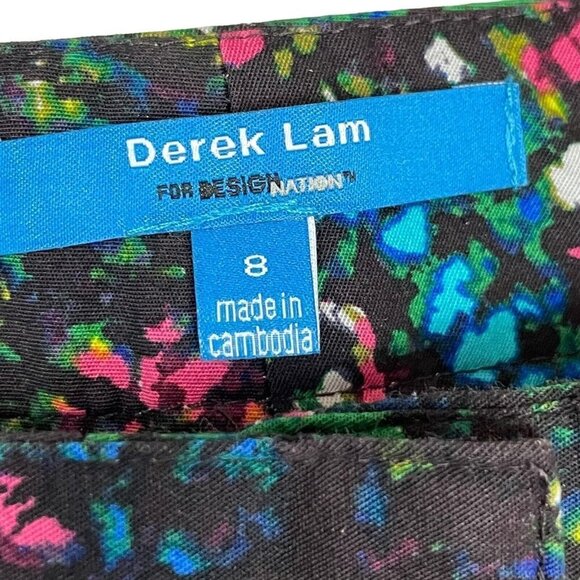 Derek Lam for Design Nation Women's Size 8 Ankle Crop Pants 32x25" Multicolor - Picture 5 of 8